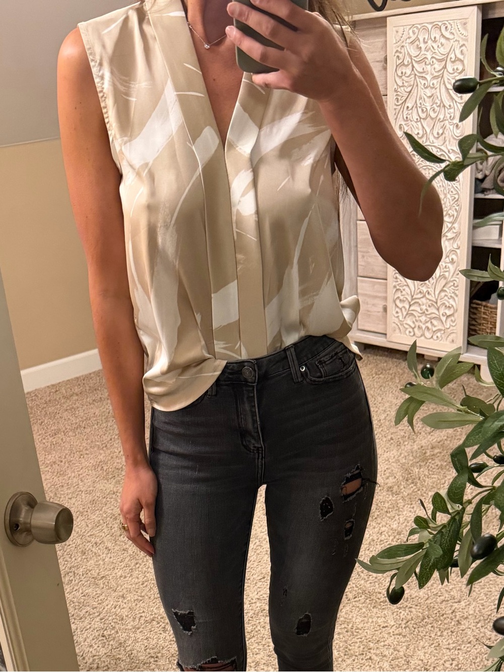 Silk blouse